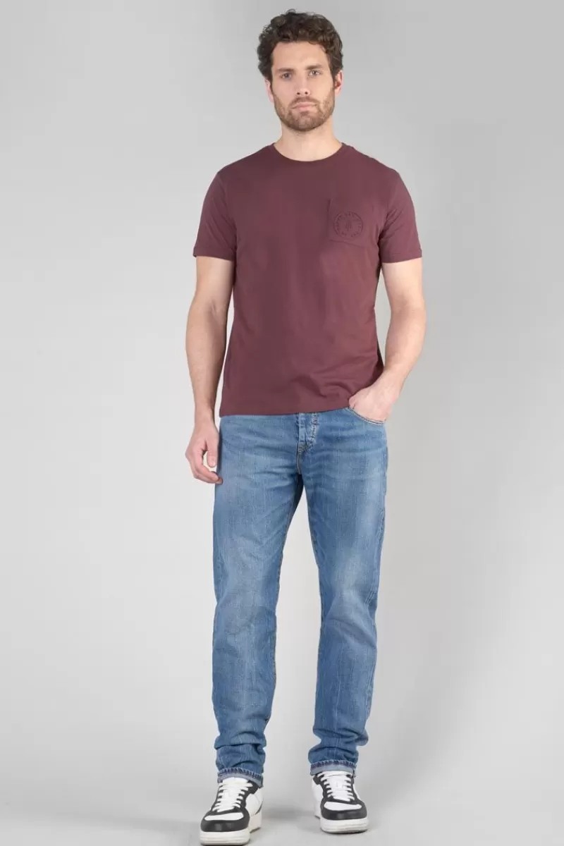 tshirt_paia_lie_de_vin_4.webp Le Temps des Cerises T-Shirts & Polos-T-Shirt Paia Lie De Vin Wine