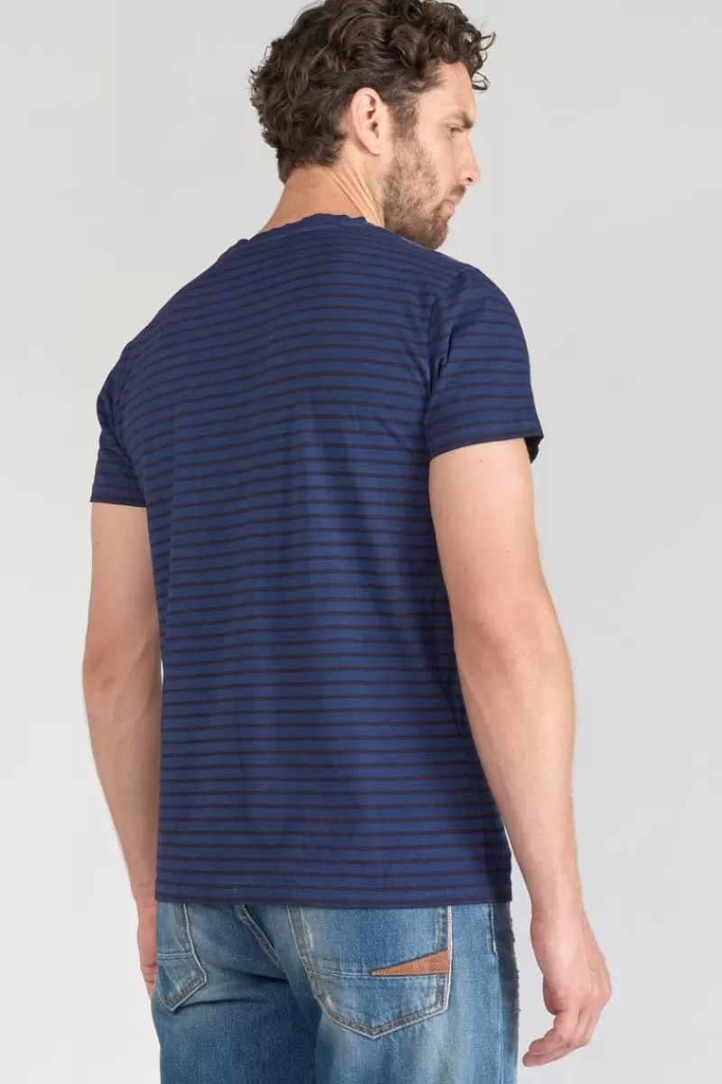 Le Temps des Cerises T-Shirts & Polos-T-Shirt Rable A Rayures Peacoat
