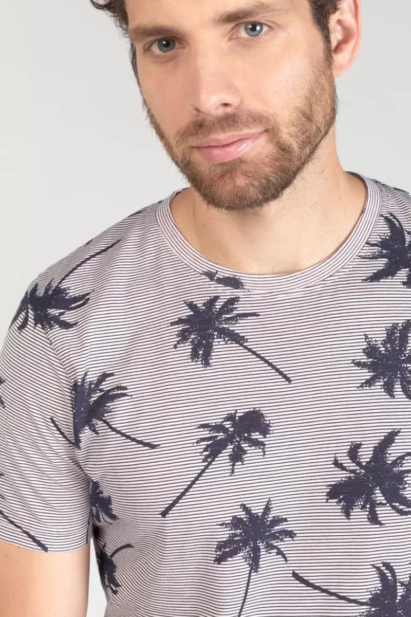 tshirt_robles_a_motif_palmier_2.webp Le Temps des Cerises T-Shirts & Polos-T-Shirt Robles A Motif Palmier Shadow