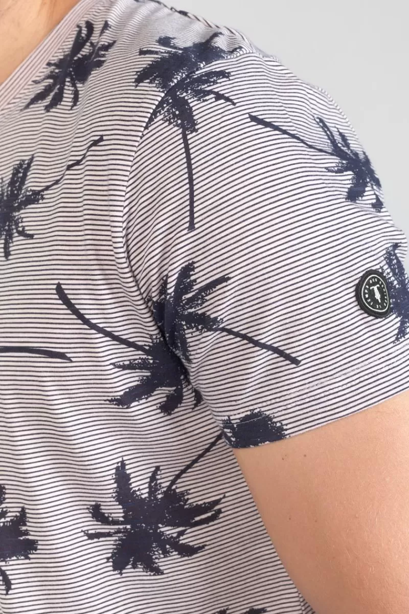 tshirt_robles_a_motif_palmier_3.webp Le Temps des Cerises T-Shirts & Polos-T-Shirt Robles A Motif Palmier Shadow