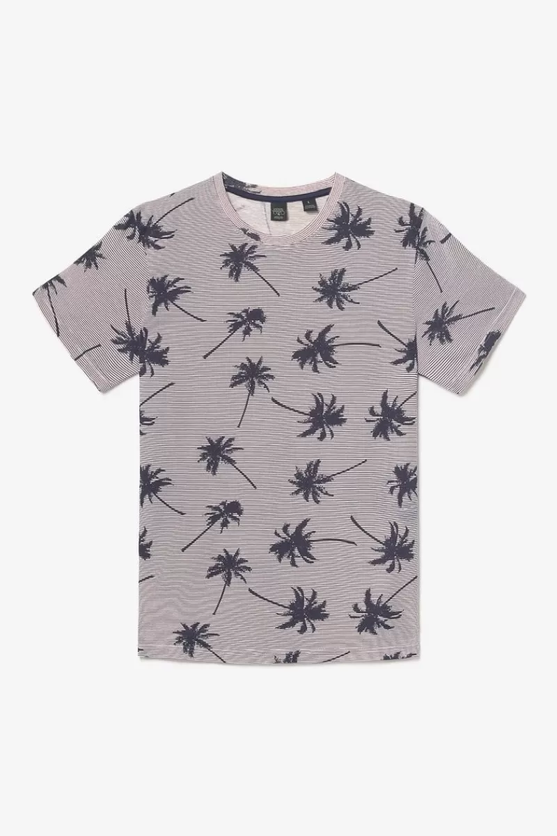 tshirt_robles_a_motif_palmier_6.webp Le Temps des Cerises T-Shirts & Polos-T-Shirt Robles A Motif Palmier Shadow