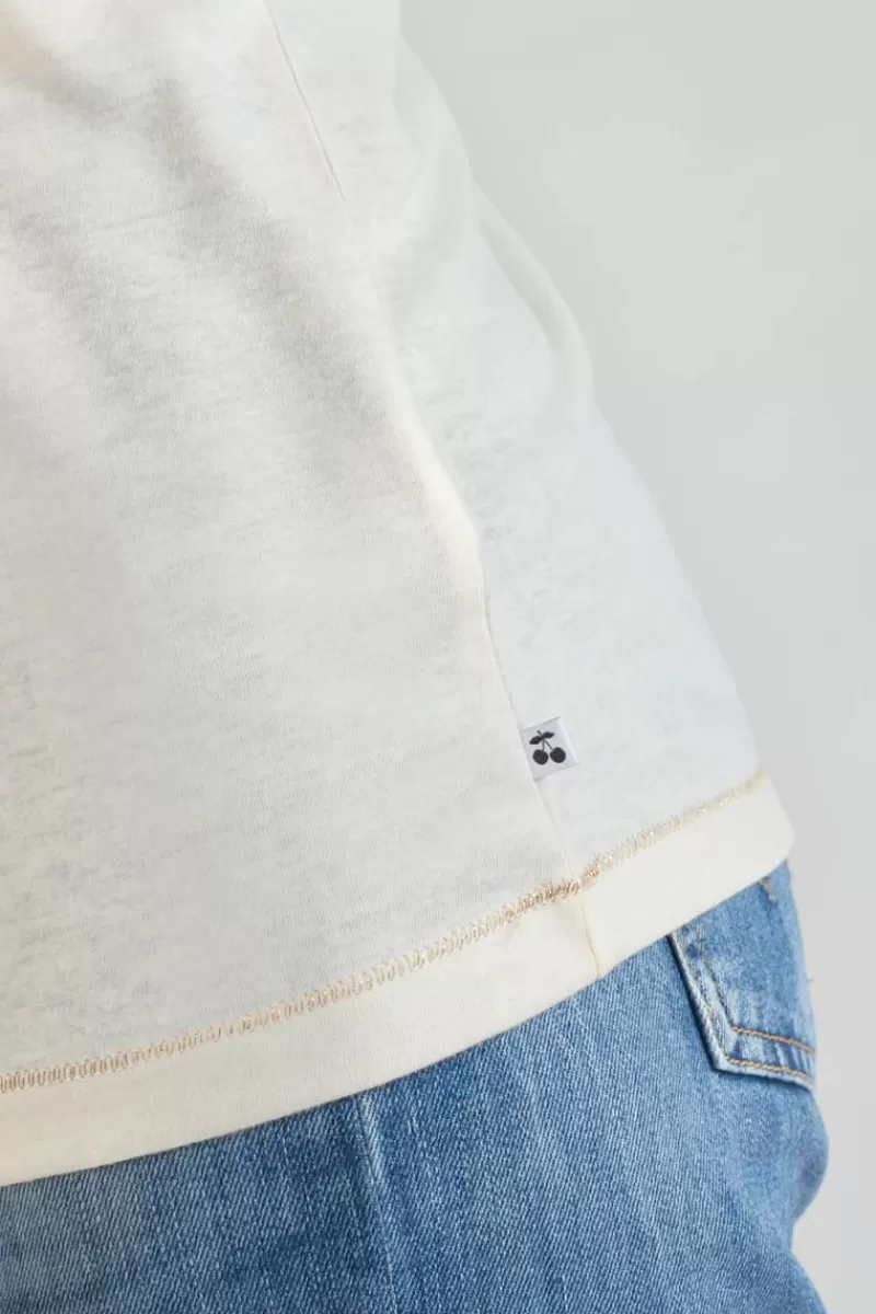 tshirt_smalltrame_creme_4.webp Le Temps des Cerises T-Shirts & Débardeurs-T-Shirt Smalltrame Creme Ice Cream