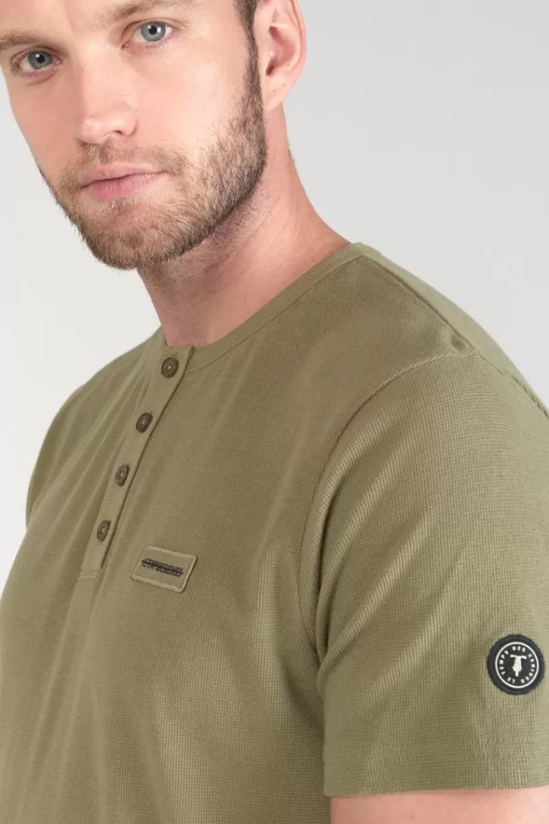Le Temps des Cerises T-Shirts & Polos-T-Shirt Talem Kaki Leaf