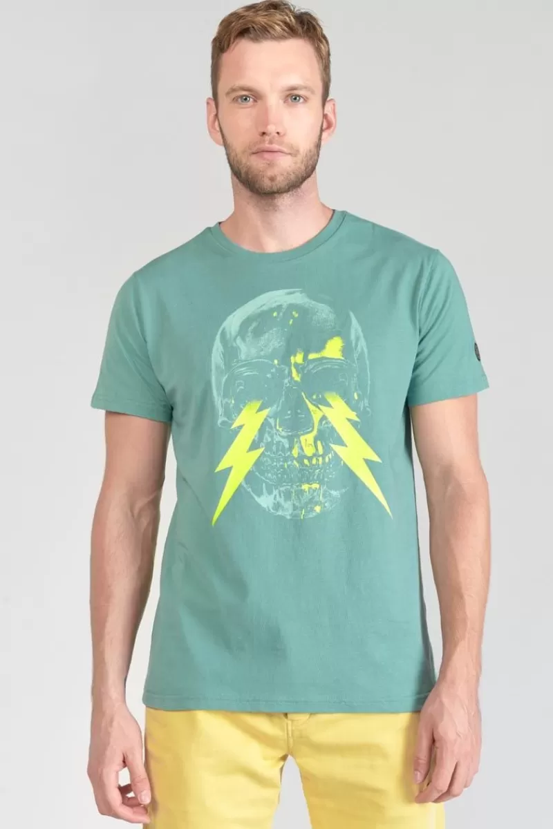 tshirt_witek_vert_deau_5.webp Le Temps des Cerises T-Shirts & Polos-T-Shirt Witek Vert D'Eau Oil