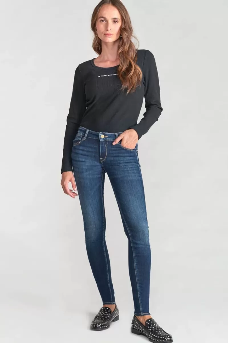 urselle_pulp_slim_jeans_vintage_bleu_n_5.webp Le Temps des Cerises Coupe Slim-Urselle Pulp Slim Jeans Vintage Bleu N°1 Blue