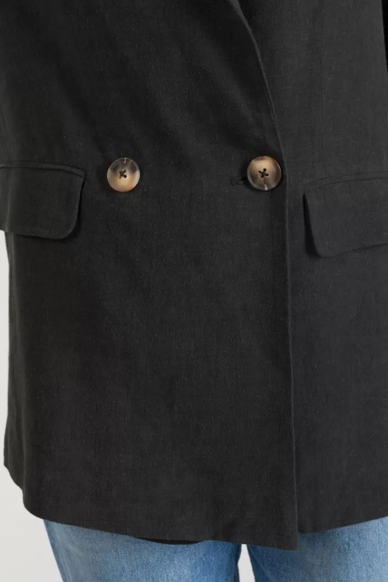 veste_blazer_bek_noire_3.webp Le Temps des Cerises Vestes & Blousons-Veste Blazer Bek Noire Black