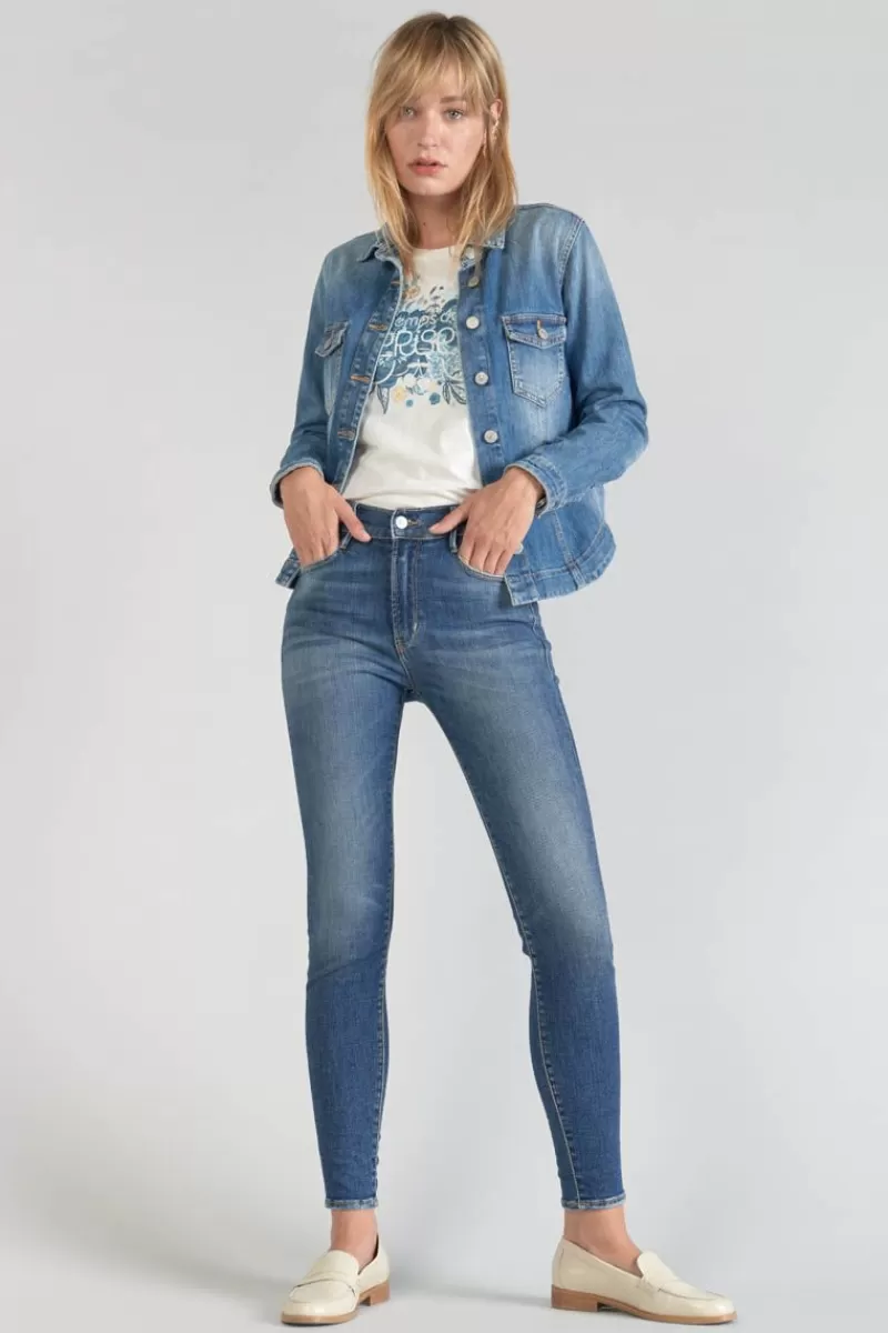 veste_en_jeans_bleu_lilly_3.webp Le Temps des Cerises Chemises Et Vestes-Veste En Jeans Bleu Lilly Blue