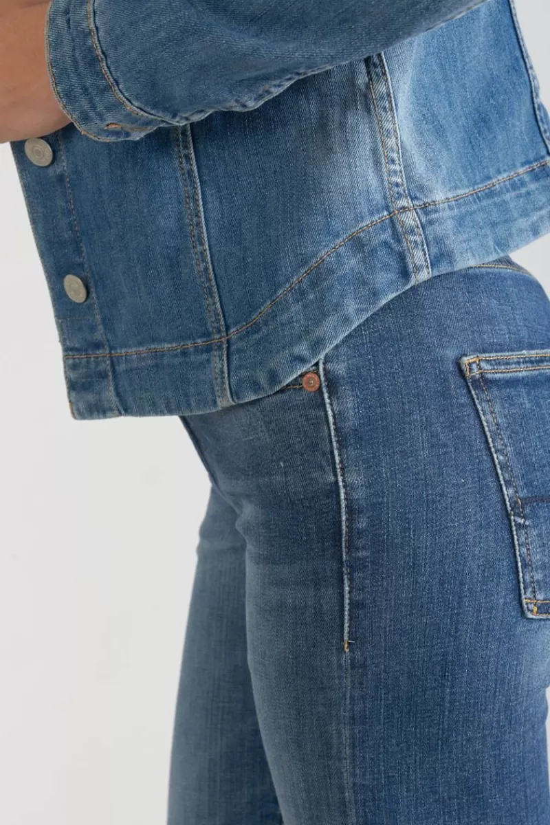 veste_en_jeans_bleu_lilly_5.webp Le Temps des Cerises Chemises Et Vestes-Veste En Jeans Bleu Lilly Blue