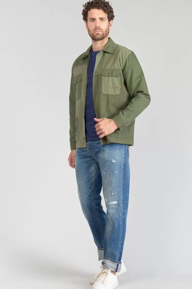 veste_morgiou_kaki_vert_6.webp Le Temps des Cerises Vestes & Manteaux-Veste Morgiou Kaki Vert Khaki