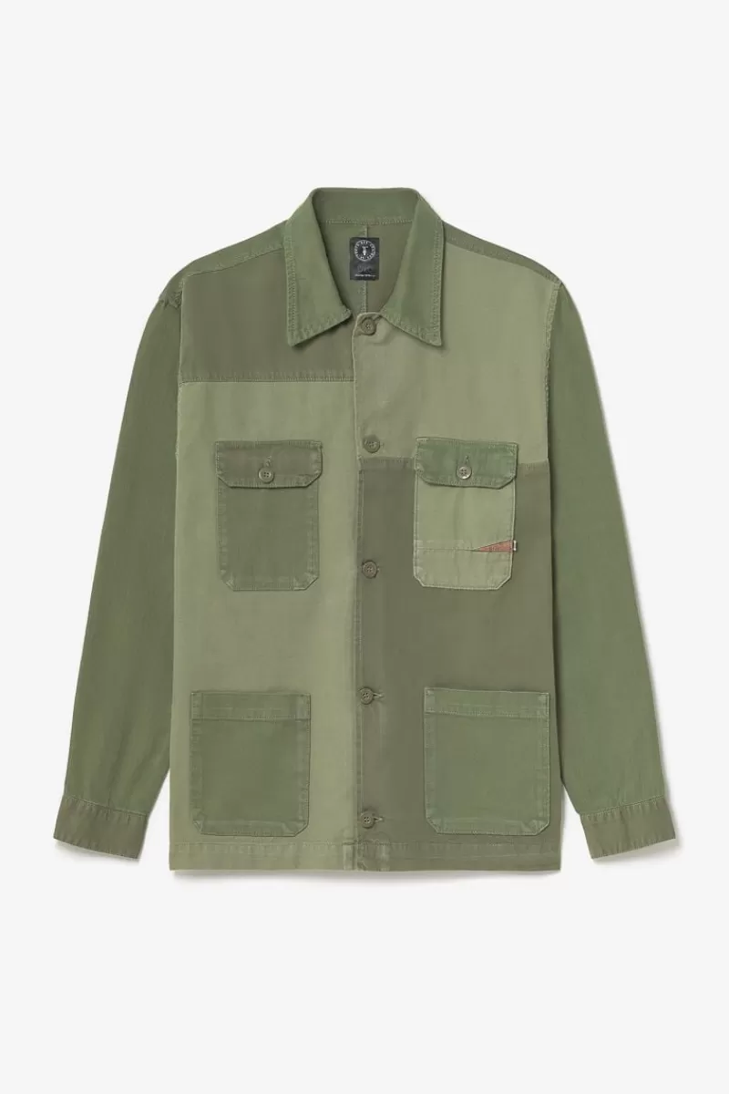 veste_morgiou_kaki_vert_7.webp Le Temps des Cerises Vestes & Manteaux-Veste Morgiou Kaki Vert Khaki