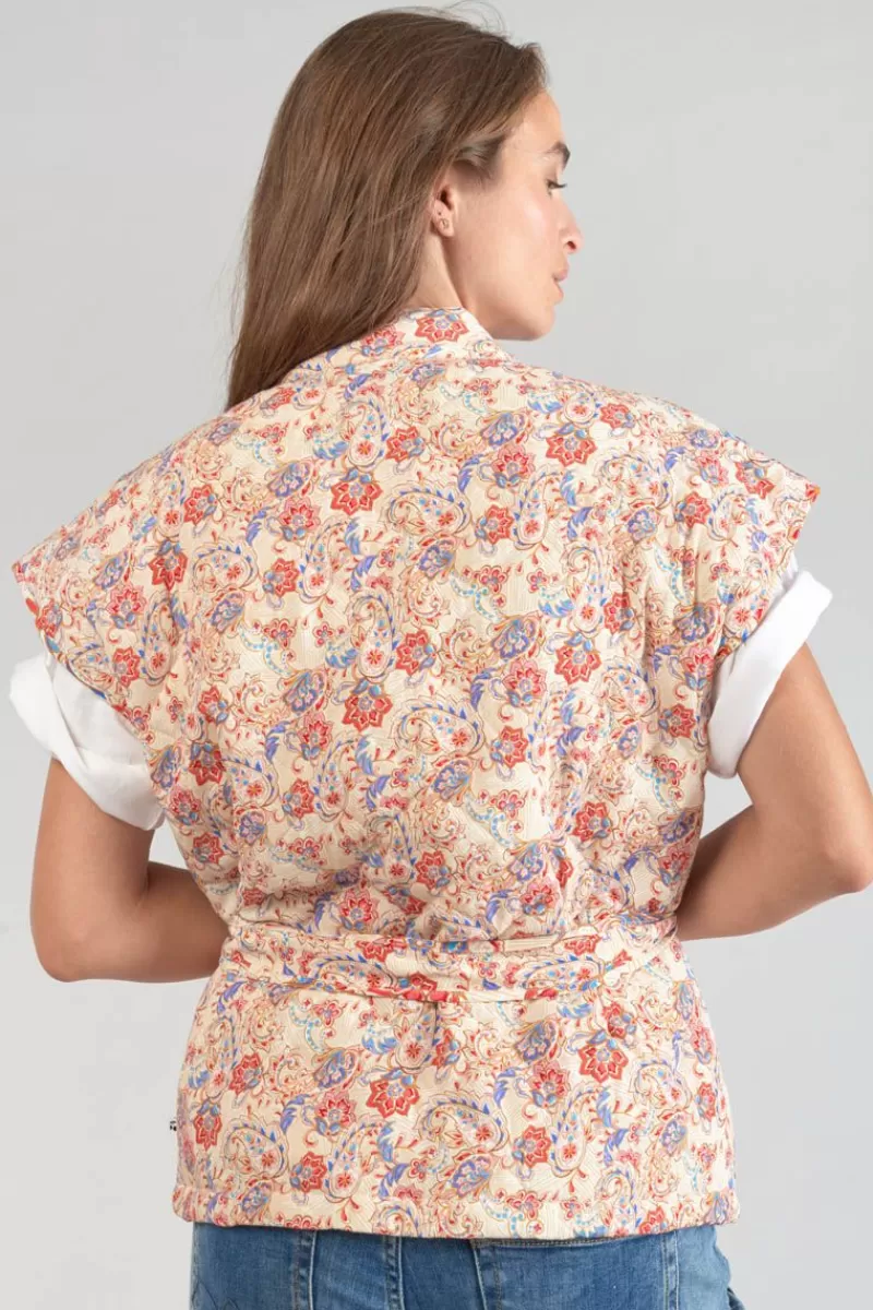 veste_sans_manches_kerman_a_motif_cachemire_3.webp Le Temps des Cerises Vestes & Blousons-Veste Sans Manches Kerman A Motif Cachemire Pomelo