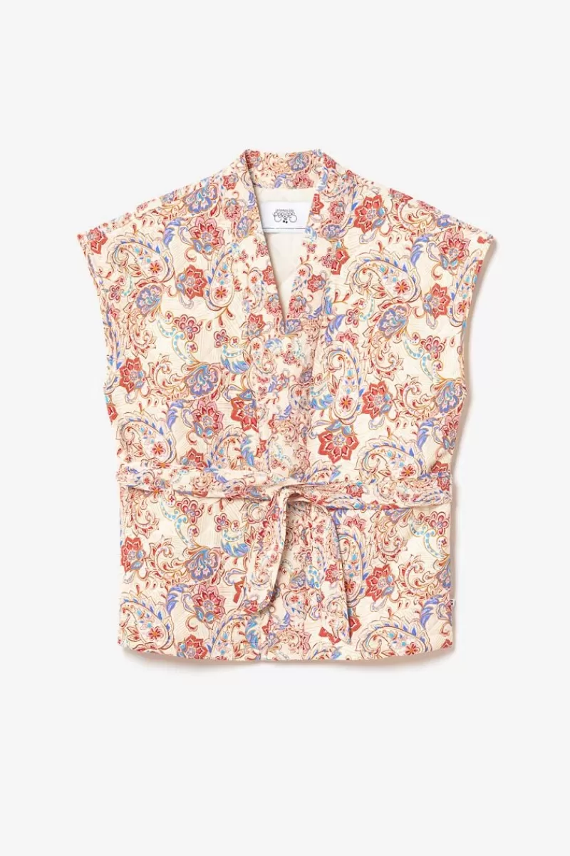 veste_sans_manches_kerman_a_motif_cachemire_6.webp Le Temps des Cerises Vestes & Blousons-Veste Sans Manches Kerman A Motif Cachemire Pomelo