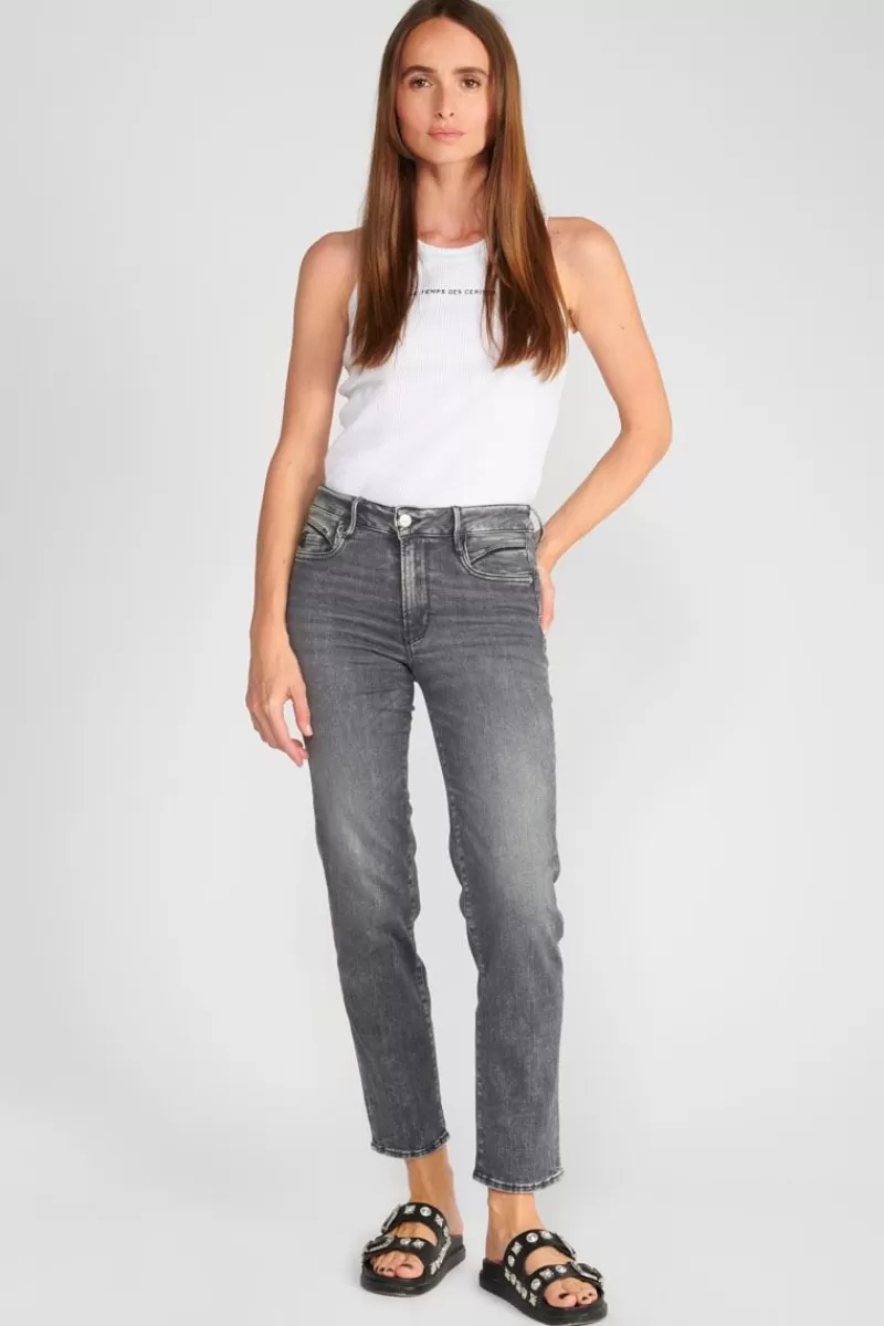 Le Temps des Cerises Coupe Regular-Vex Pulp Regular Taille Haute 7/8Eme Jeans Gris N°2 Grey