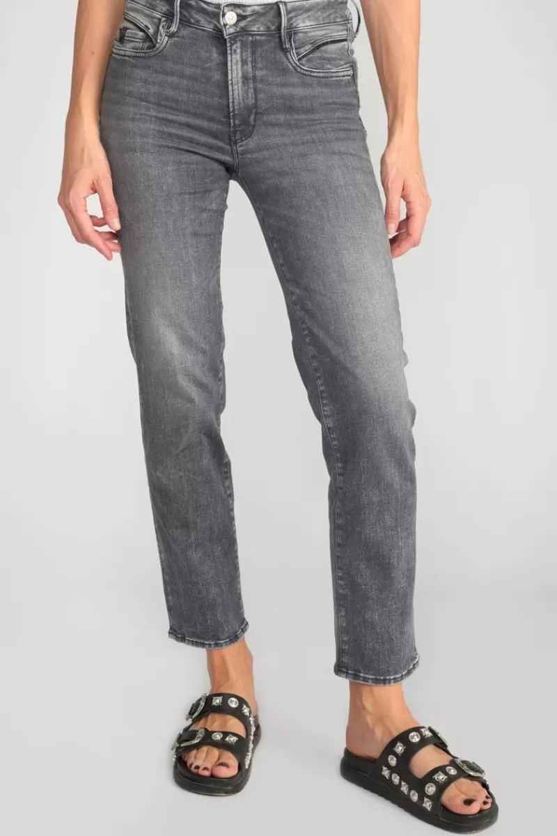 vex_pulp_regular_taille_haute_eme_jeans_gris_n_3.webp Le Temps des Cerises Coupe Regular-Vex Pulp Regular Taille Haute 7/8Eme Jeans Gris N°2 Grey