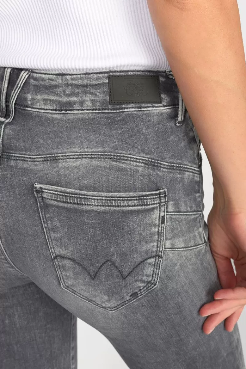 vex_pulp_regular_taille_haute_eme_jeans_gris_n_6.webp Le Temps des Cerises Coupe Regular-Vex Pulp Regular Taille Haute 7/8Eme Jeans Gris N°2 Grey