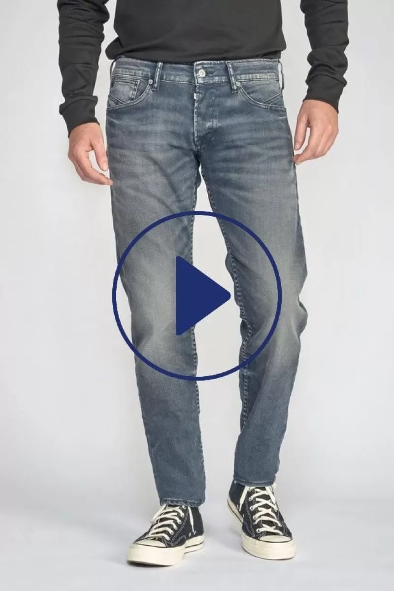 Le Temps des Cerises Coupe Adjusted-Wall 700/11 Adjusted Jeans Gris N°2 Blue / Grey