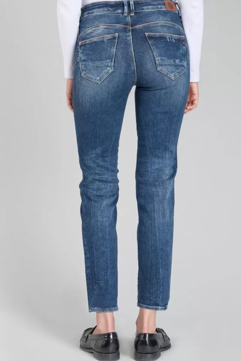 zep_pulp_regular_taille_haute_eme_jeans_destroy_bleu_n_2.webp Le Temps des Cerises Coupe Regular-Zep Pulp Regular Taille Haute 7/8Eme Jeans Destroy Bleu N°2 Blue