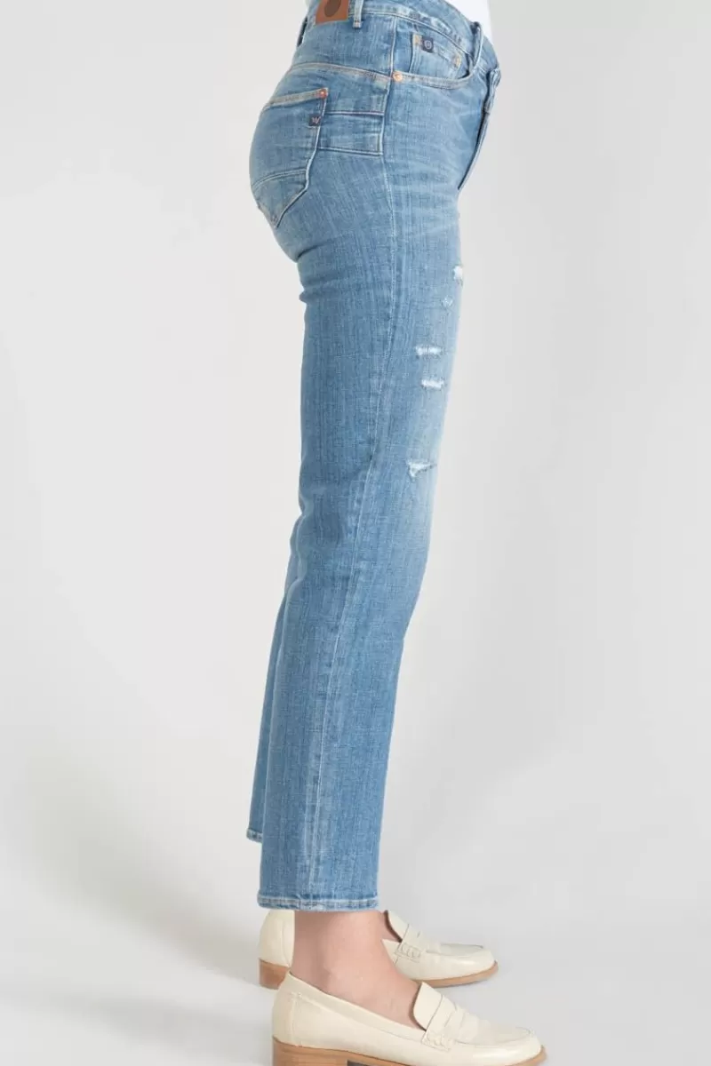 zep_pulp_regular_taille_haute_eme_jeans_destroy_bleu_n_4-1.webp Le Temps des Cerises Coupe Regular-Zep Pulp Regular Taille Haute 7/8Eme Jeans Destroy Bleu N°4 Blue